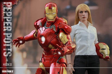 Marvel: Hot Toys Pepper Pots with Mark IX (Iron Man 3)