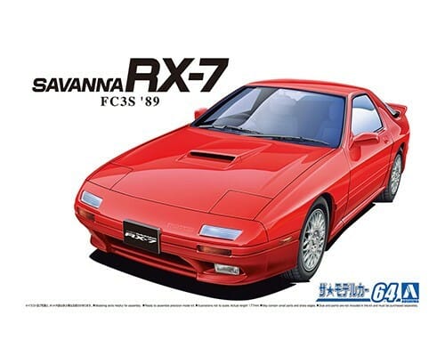 1/24 89 Mazda FC3S Savanna RX-7