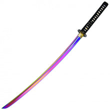 Load image into Gallery viewer, Katana 41.5&#39; Hand Forged Blade (Rainbow)