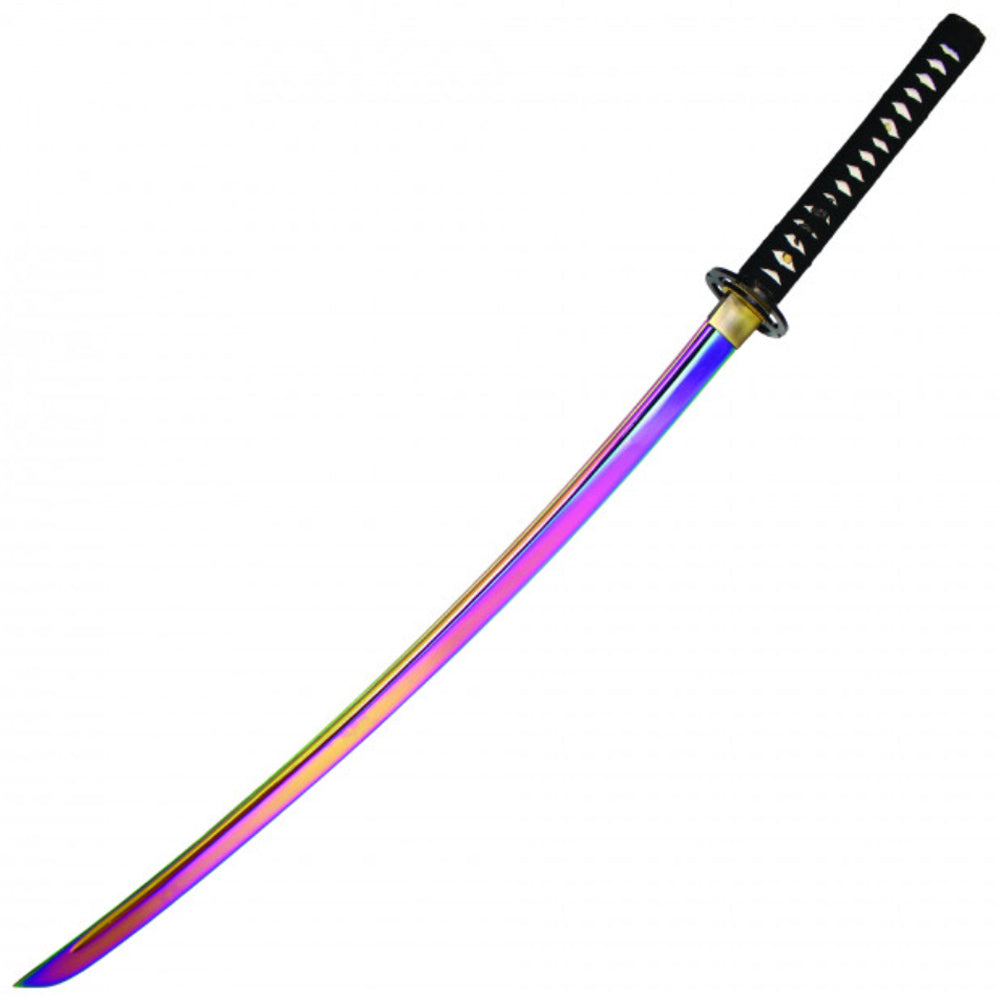 Katana 41.5' Hand Forged Blade (Rainbow)