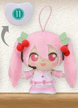 Load image into Gallery viewer, Vocaloid : Plush 2&quot; MP Mascot Hatsune Miku &amp; Sakura Miku
