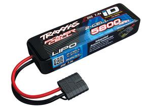 Traxxas, #2843X, 5800mAh (7.4v 2-Cell 25C) LiPo Battery