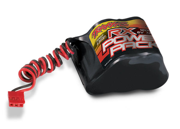 Traxxas #3037, RX Power pack 1200mAh (NIMH 6V 5-cell Hump Style)