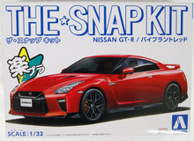 Load image into Gallery viewer, 1/32 Nissan GT-R (Vibrant Red) Snap Kit