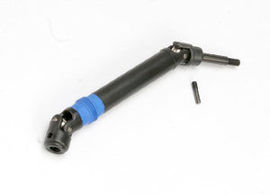 Traxxas #5551, Driveshaft assembly (1), left or right (fully assembled, ready to install)/ M3/12.5mm yoke pin (1)