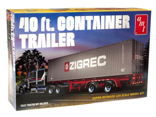 1/24 40 Foot Container Trailer