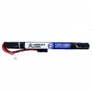 Battery Lipo 11.1v Stick Long 1200MAH (mini Tamiya Plug)