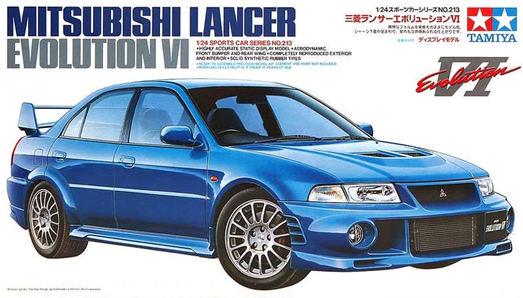 1/24 Mitsubishi Lancer Evolution VI