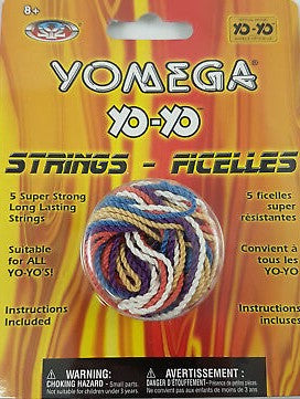 Yomega Yo-Yo string assorted colors