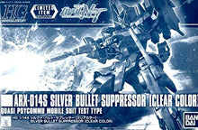 Load image into Gallery viewer, HGUC 1/144 ARX-014S Silver Bullet Suppressor (Clear Color) (P-Bandai)