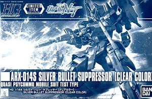 HGUC 1/144 ARX-014S Silver Bullet Suppressor (Clear Color) (P-Bandai)